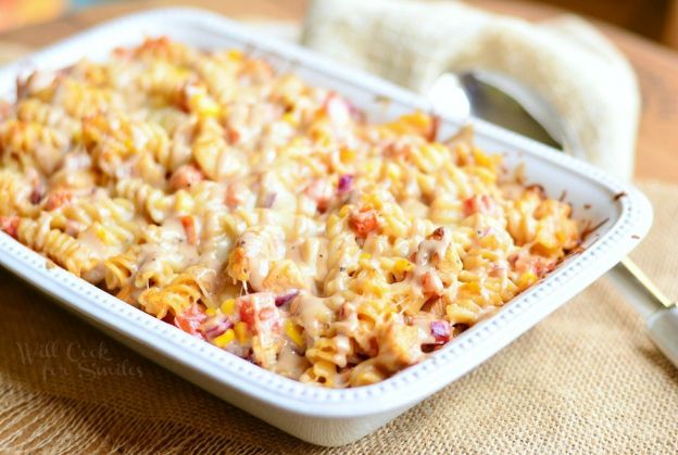 BBQ Ranch Chicken Casserole