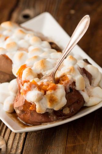 Texas Roadhouse Loaded Sweet Potato Copycat Recipe