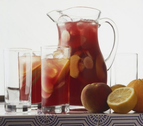 Lemon Peach Sangria