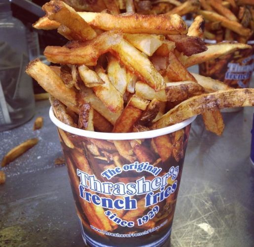 Ocean City Boardwalk, MD - Thrasher's French Fries