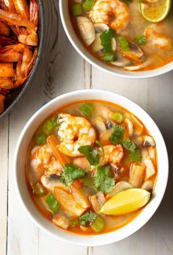 Tom Yum (Hot and Sour Soup)