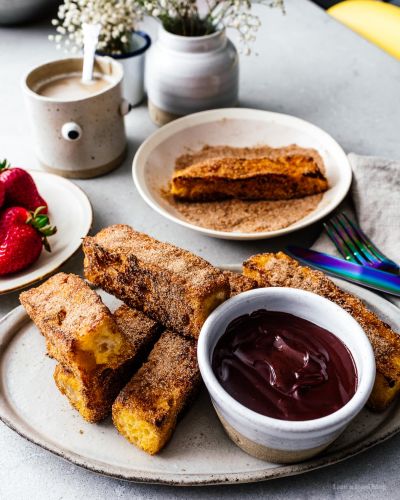 Churro French Toast Sticks