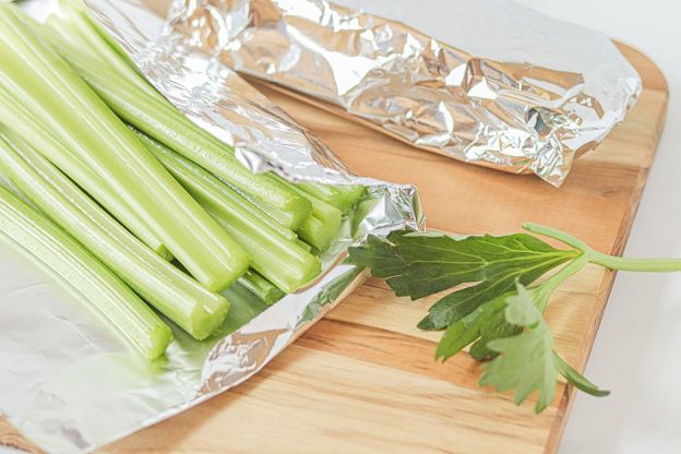 Wrap Celery in Foil