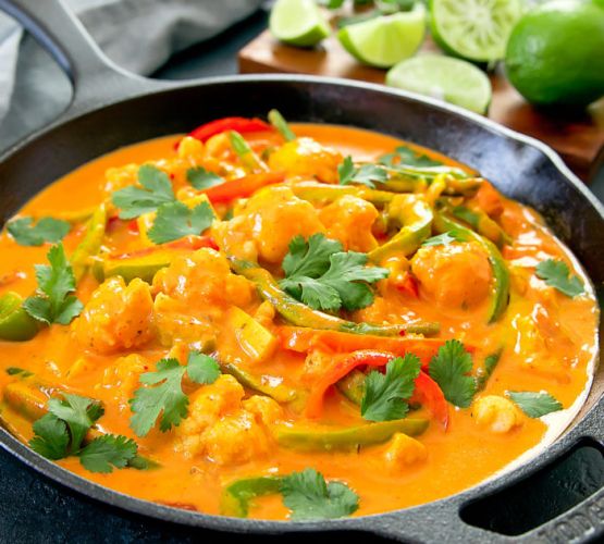 Thai Red Curry Cauliflower