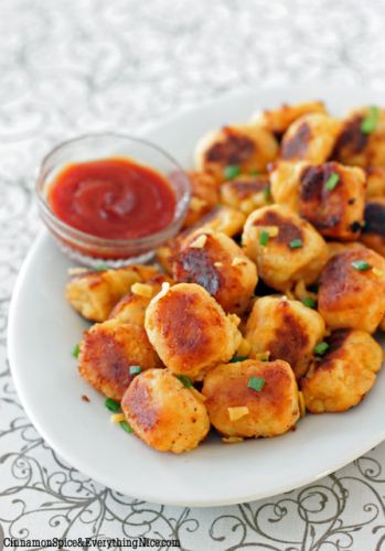 Cheddar tater tots