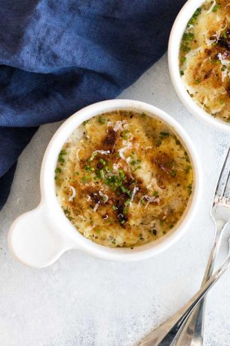 Ravioli with Creamy Parmesan Sauce