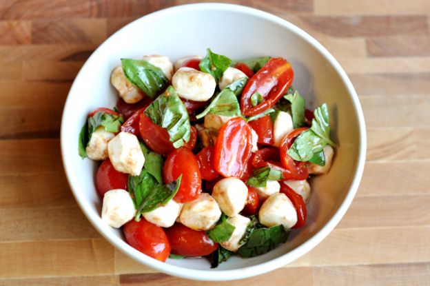 Cherry Tomato Caprese Salad