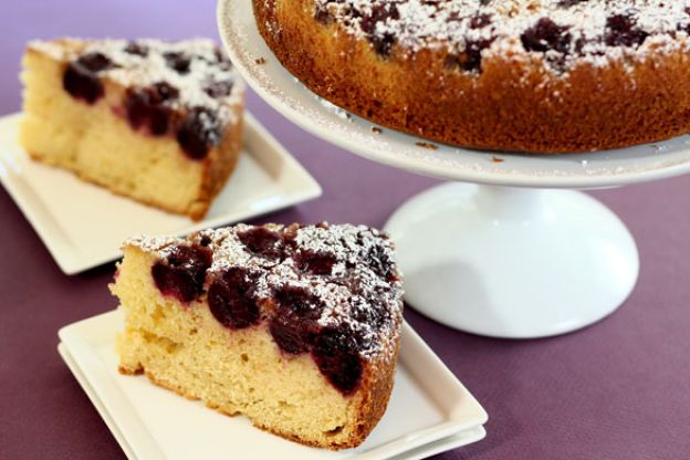 Upside Down Sweet Cherry Cake