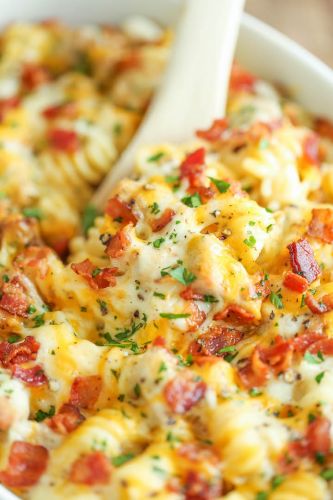 Chicken Bacon Ranch Casserole