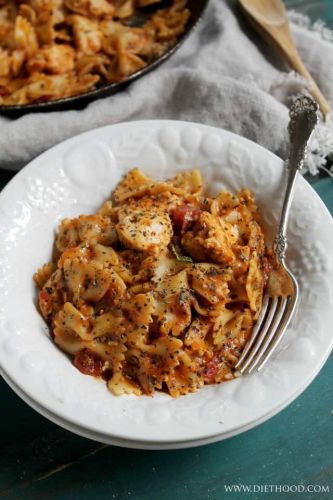 Chicken Bruschetta Pasta