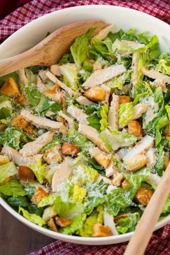 Chicken Caesar salad