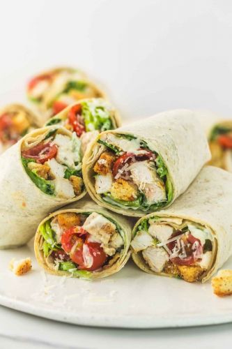 Chicken Caesar Wrap