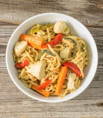 One Pot Chicken Lo-Mein