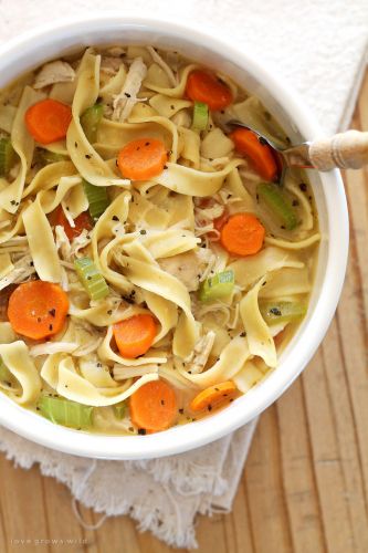 Chicken noodle soup