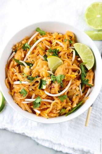 Chicken pad thai