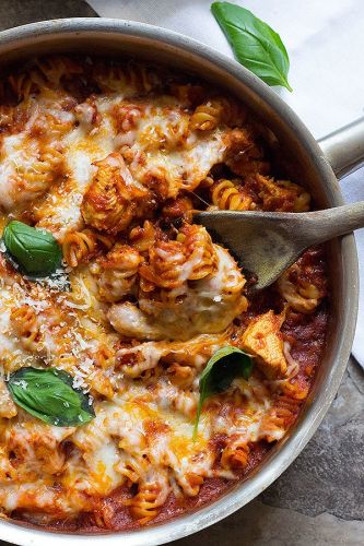 Chicken Parmesan Pasta