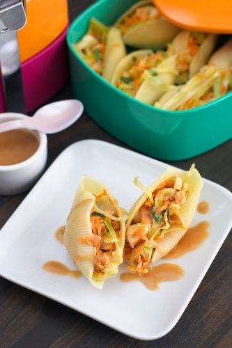 Thai Chicken Salad Shells