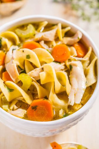 CHICKEN NOODLE SOUP