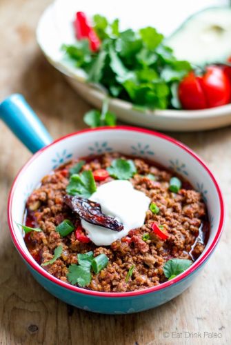 Chili Con Carne with Beef, Chorizo and Chipotle