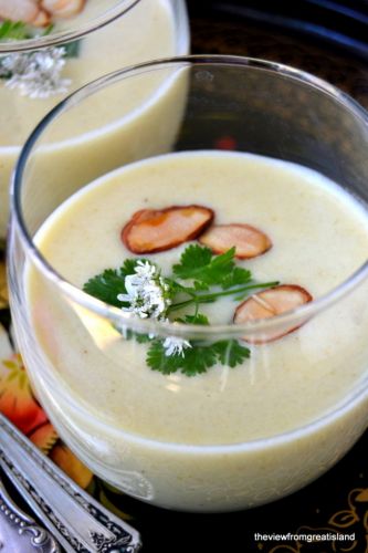 Chilled Cauliflower Yogurt Soup