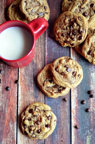 Classic chewy chocolate chip cookies