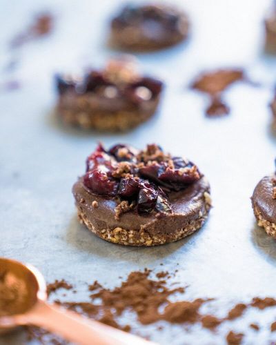 Chocolate Cherry Dessert Bites