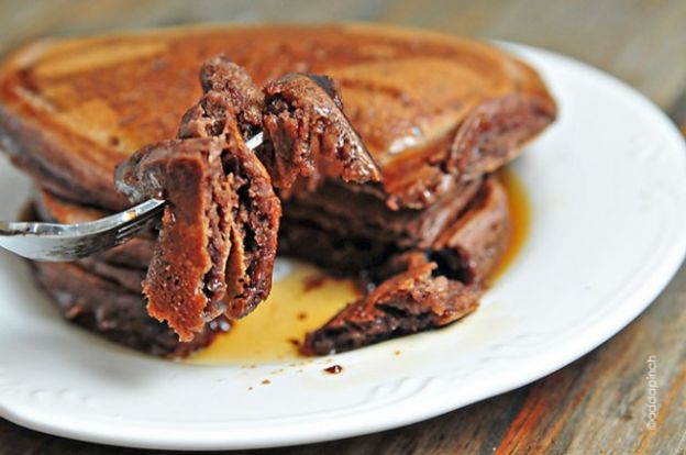 Chocolate pancakes