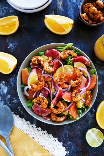 Spicy Shrimp And Citrus Salad