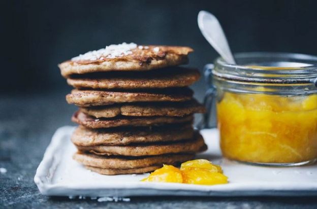 Coconut Quinoa Pancakes