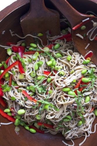 Cold Soba Noodle Salad