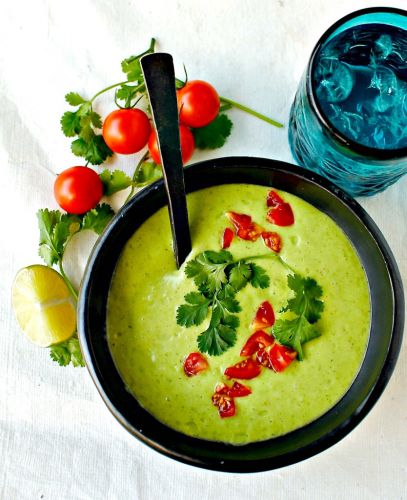 Colombian Cream of Avocado Soup