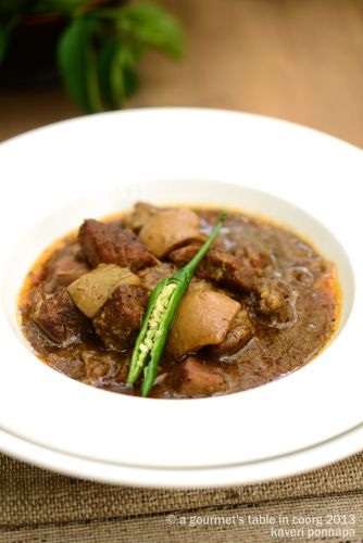 Coorg pork curry