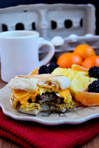 Copycat McDonald's Sausage, Egg & Cheese McMuffin