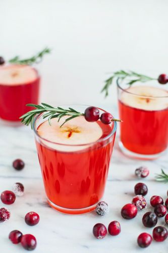 Cranberry-Apple Cider Punch