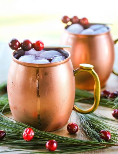 Cranberry Christmas Mule