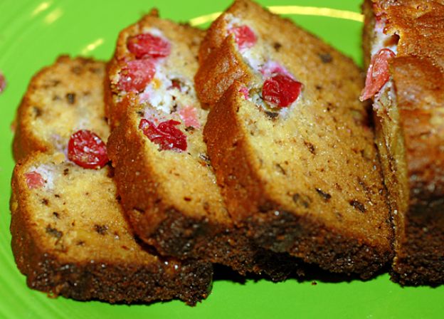 Cranberry walnut bread