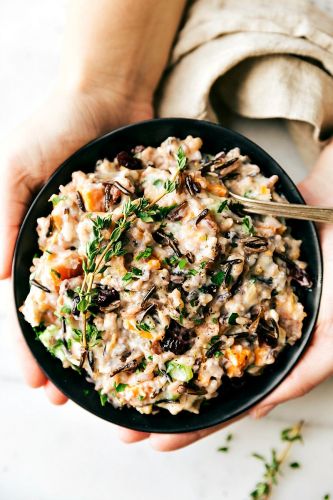 Creamy Chicken And Wild Rice Casserole