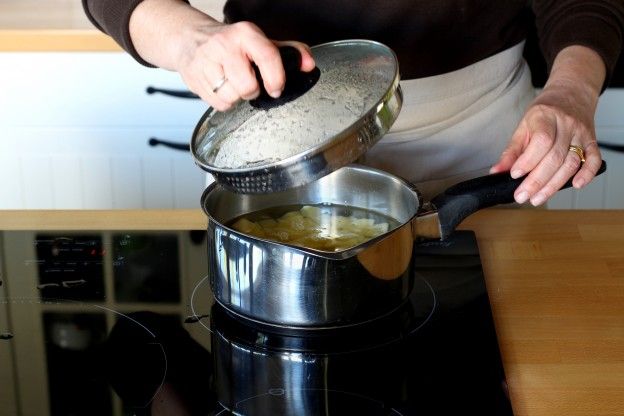 Cook the potatoes