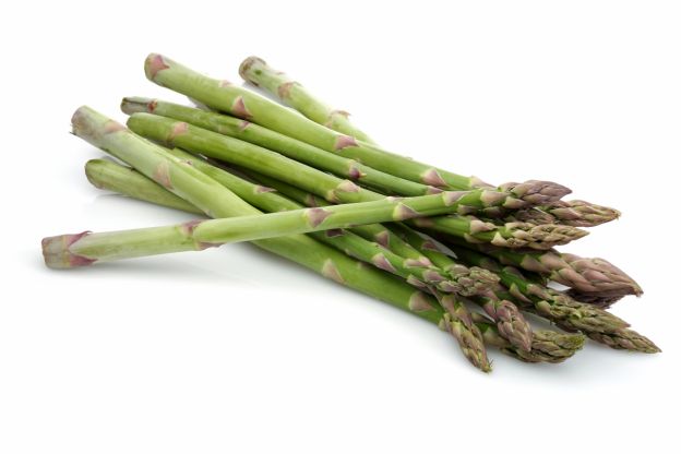 Asparagus are great as beanstalks or to provide structure