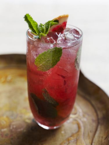 Blood orange mojito