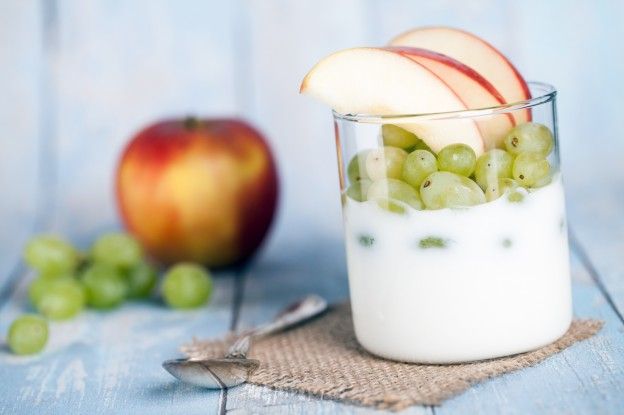 Apple yogurt parfait