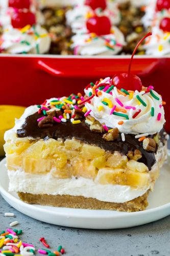 Banana Split Cake