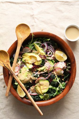 5-Minute Detox Salad with No Mix Dressing