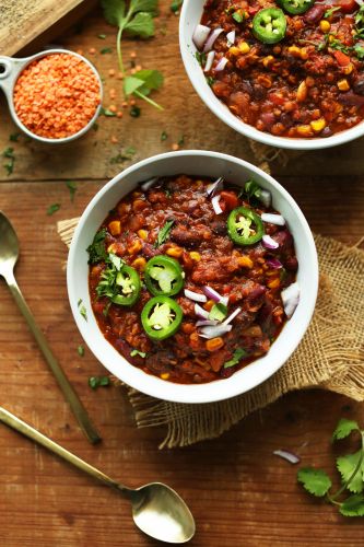 1-Pot Red Lentil Chili