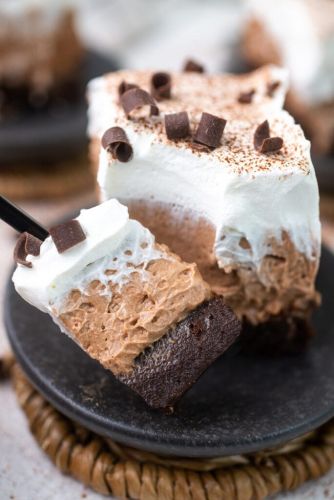 French Silk Pie Brownies