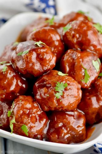 Honey BBQ Cocktail Meatballs