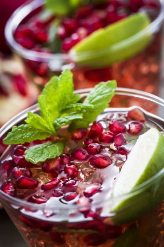 Pomegranate mojito