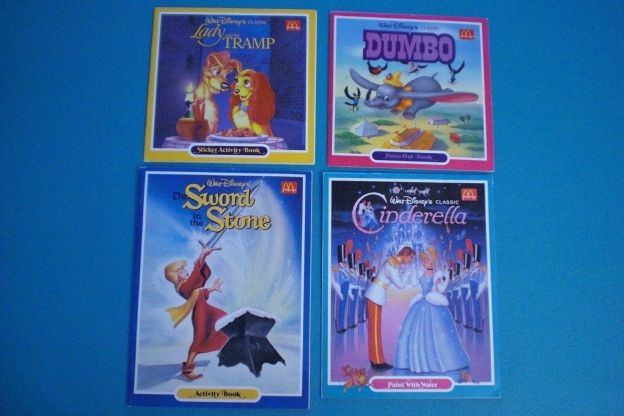 Disney Activity Books - 1987