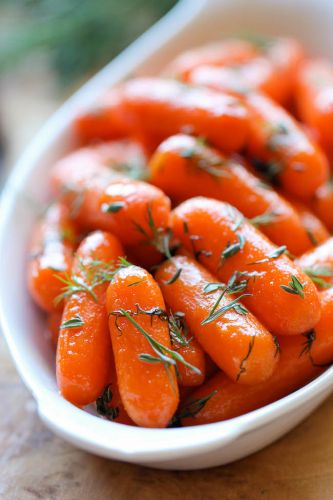 Honey Glazed Baby Carrots