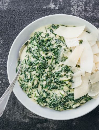 Fast And Easy Creamed Spinach